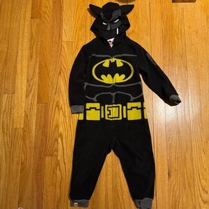 Batman Fleece Costume Pajamas with hood/ears